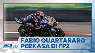 Marc Marquez Terjatuh di Tikungan ke-11, Fabio Quartararo Perkasa di FP2 MotoGP Mandalika