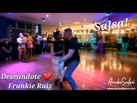 Deseándote by Frankie Ruiz | Salsa Demo by Reggie & Melitza