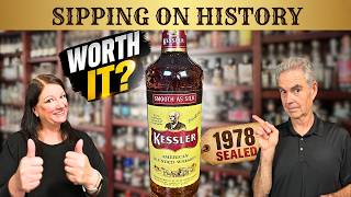 We Opened a Sealed 1978 Kessler Bottle!