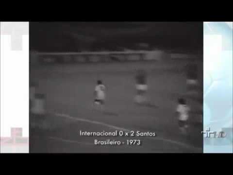 Internacional 0 x 2 Santos - Brasileiro 1973