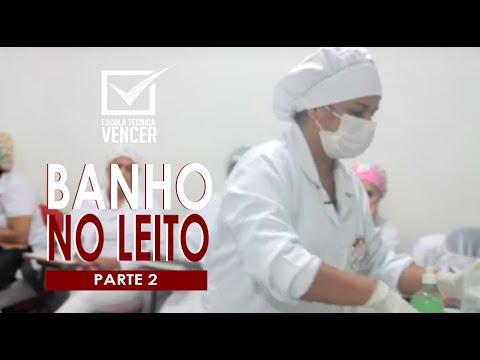 Técnica de banho no leito - AULA COMPLETA Parte II