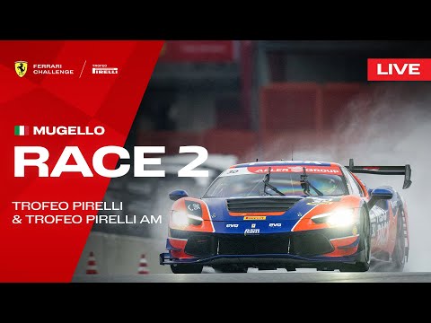 Thumbnail for LIVE  Ferrari Challenge EU - Mugello, Race 2 - Trofeo Pirelli & Trofeo Pirelli AM by Ferrari, Ferrari Challenge, video, Mugello Circuit, vide