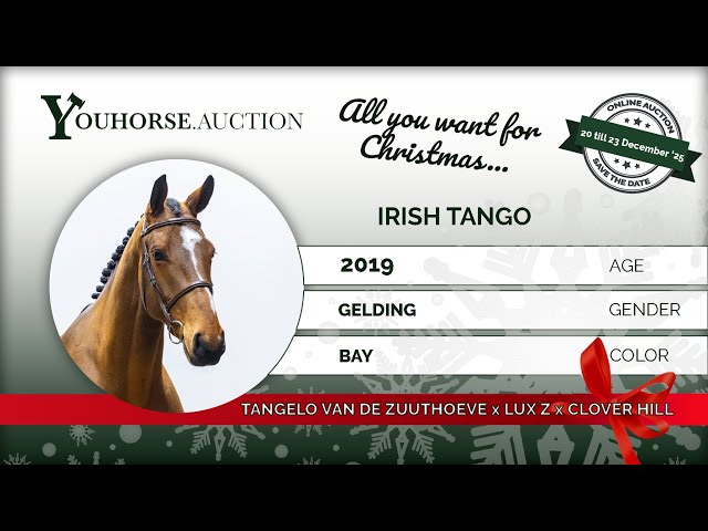 Irish Tango tryout Monday 22 December 2025