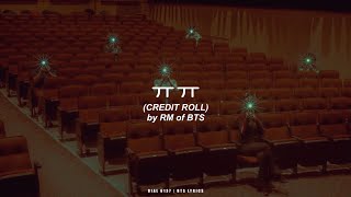 Download lagu ㅠㅠ (Credit Roll) | RM (BTS - 방탄소년단) Lyrics mp3