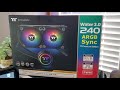 Thermaltake Vandens aušinimas - TH360 ARGB (3x120mm)
