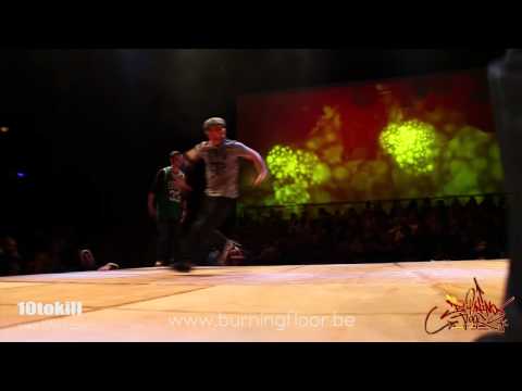 Charlee & Tony B Vs...- Burning Floor 2011 - Break Dance - 1/8Final