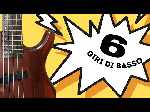 LEZIONI DI BASSO ELETTRICO: 6 giri di basso che devi sapere!
