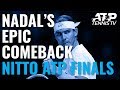 Rafa Nadal Saves Match Point in EPIC Comeback vs Medvedev | Nitto ATP Finals 2019