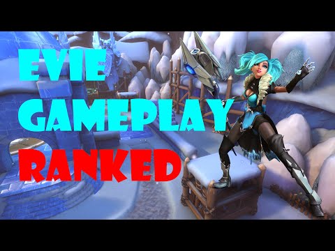 Paladins Evie ranked gameplay - high elo kinda