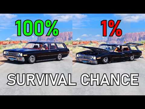 Realistic Survival Chance Crashes #80 | BeamNG.drive