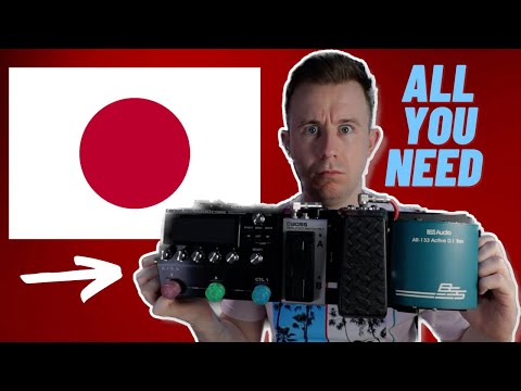 How I GIG in JAPAN with the BOSS GT-1000 Core.