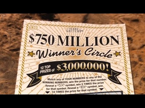 $30 Winners Circle!! “Texas Lottery Scratchoffs “