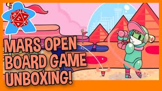 MARS OPEN TABLETOP GOLF UNBOXING - Dexterity Game Golf on Mars!!