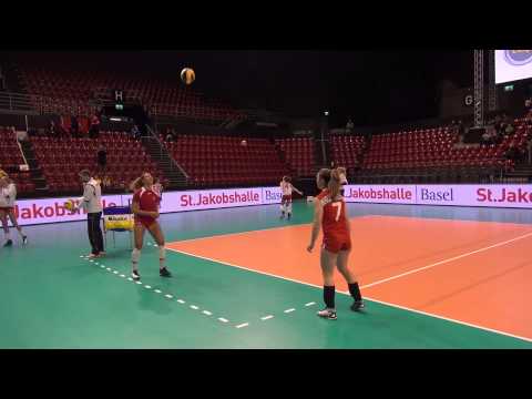 2013 Top Volley - Team Suisse Aufwärmen und fun