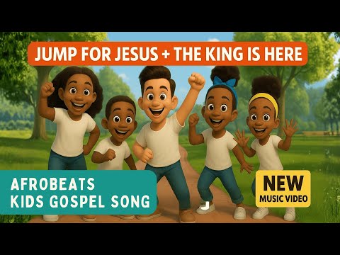 Jump for Jesus | 12 Minutes Fun Afrobeats Bible Dance Song for Kids | Christian Kids Worship Music