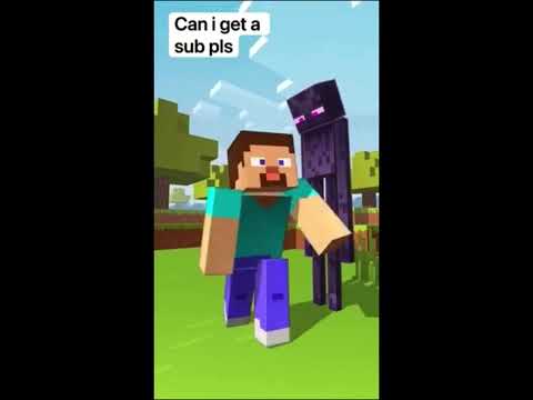 Enderman run away!