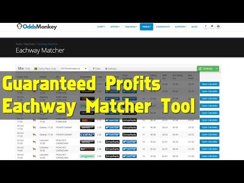 Guaranteed Profits on Each Way Horse Racing Matched Bets