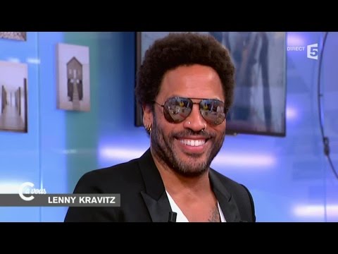 Lenny Kravitz s'entraîne avec Matthieu Chedid - C à vous - 30/09/2014