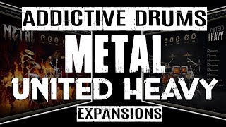 Video thumbnail for METAL & UNITED HEAVY Expansions XLN Addictive Drums Walkthrough by MixbusTv