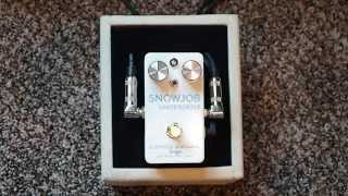 Video thumbnail for Lotus Pedal Designs Snowjob Underdrive by Pedal of the Day