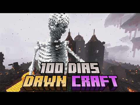 SOBREVIVI 100 DIAS NO DAWNCRAFT DO MINECRAFT - O FILME
