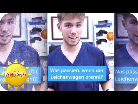Vorschaubild zu Jüngster Bestatter UND TikTok-Star? So verrückt ist der Alltag von Luis | SAT.1 Frühstücksfernsehen