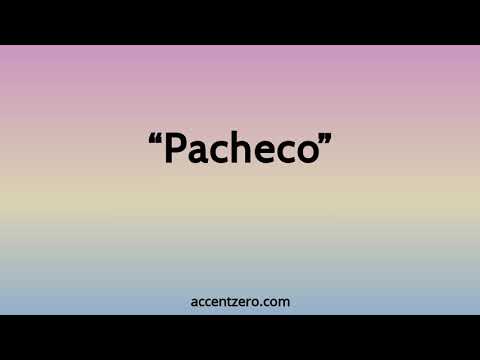 Pronounce "Pacheco" - Brazilian accent vs. native U.S.
