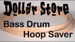 #DrumLife Tip 004: DOLLAR STORE HOOP SAVER!!