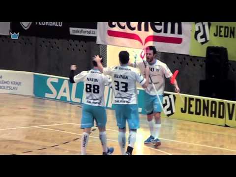 SESTŘIH 2. SEMIFINÁLE 2016: Technology Florbal MB vs. 1. SC Vítkovice Oxdog