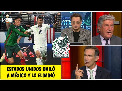 MÉXICO, HUMILLADO por Estados Unidos. Goleada 3-0 y fuera de la Nations League | Futbol Picante