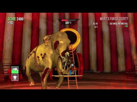 Goat Simulator: GOATZ AFTER OUTBREAK ZOMBIE CIRCUS ANIMALS ATTACK