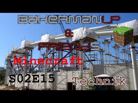 Minecraft Technik Together - S02E15 - Fabrik Rohbau ausschäumen