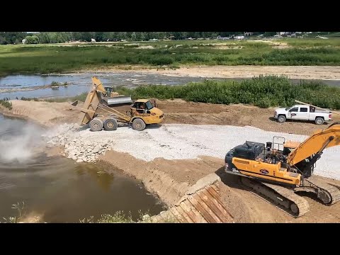 Edenville Dam Haul Road Construction Fisher Contracting