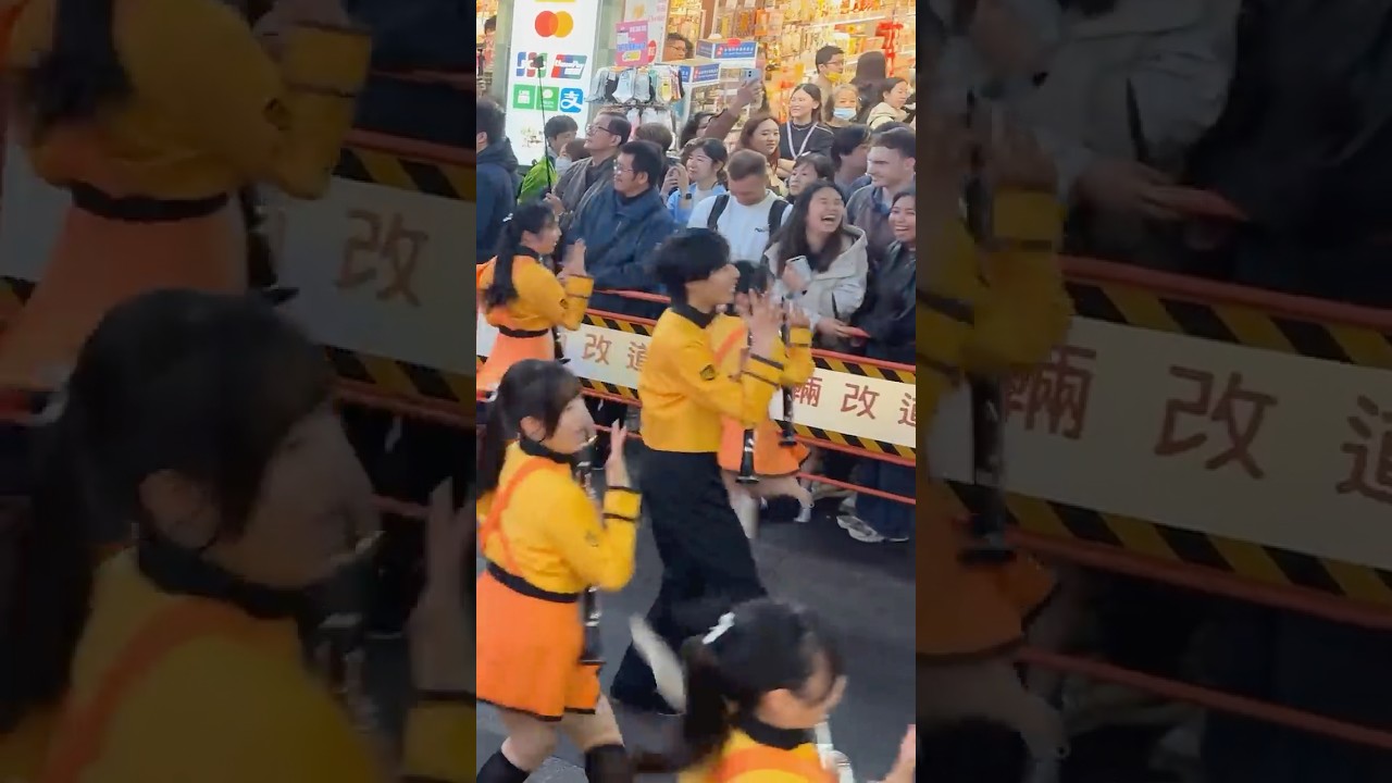 That usual thing that started during the parade is funny.