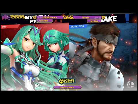 Rinrin (Snake) vs VGLS|Pneuma (Pyra/Mythra) Arcade Legacy 83 Losers Semi's