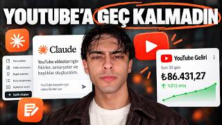Bana 23 Dakika Ver Sana Claude ile Youtube'dan Para Kazandıracağım (SÖZ VERİYORU