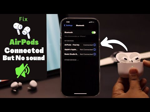 Fix Connected But No Sound on AirPods 3 (AirPods No Audio)