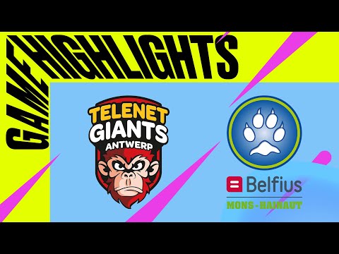 Telenet Giants Antwerp vs Belfius Mons-Hainaut