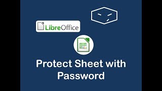libreoffice calc protect sheet with password