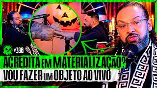 ELE MATERIALIZOU UM OBJETO AO VIVO: paranormal mostra seu dom - Marluz Paiva | LendaCast #336