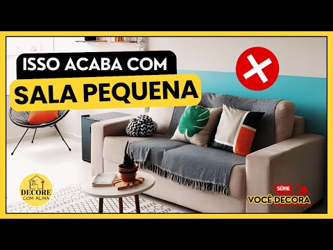Melhores dicas para sala pequena ✨15 ideias para decorar salas pequenas EP17