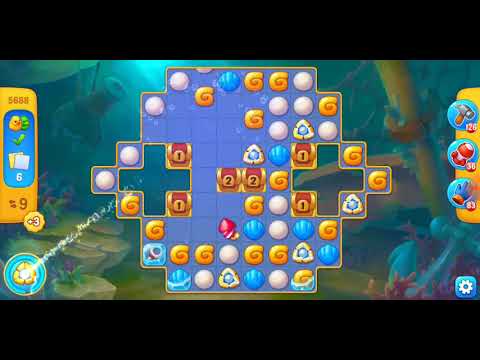 Fishdom. 5688 level no boosters and diamonds