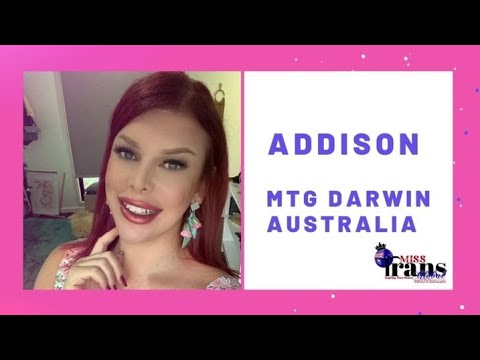 Addison - Miss Trans Global Darwin Australia