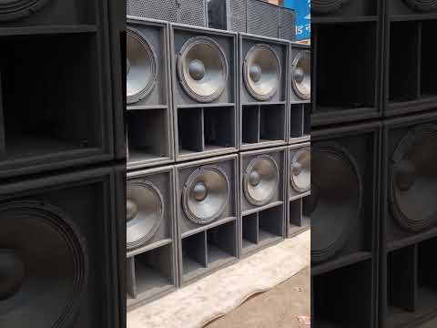 TIKAM SOUND CABINET 8 SCOOP BASS 2 LINER SOUND CHECK #powerfullbass #dj