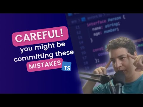 Advanced Typescript - Common errors, utility types and unknown vs any