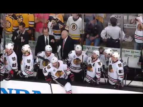 Dave Bolland Stanley Cup Winning Goal! Hawks Win!