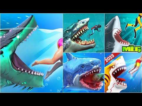 ALL THE BEST HUNGRY SHARK GAME ALL THE TIME IN ANDROID (2012-2025) part 6