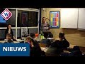 'Ïk ben moe!' Hele nacht les op Alphense school - OMROEP WEST