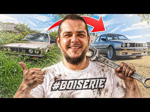 Je transforme cette BMW sortie de grange ❤️