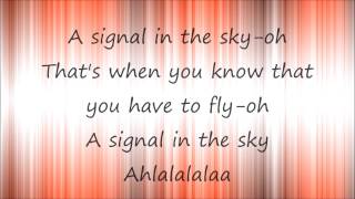 APPLES IN STEREO - Signal In The Sky (let&#39;s Go) Lyrics